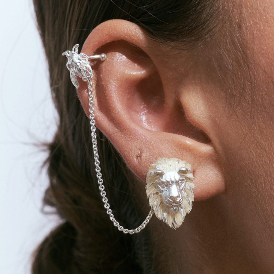 Ear Cuff Cigarra - León