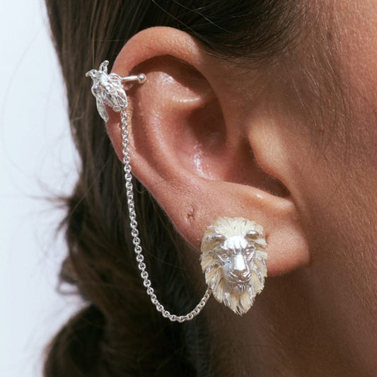 Ear Cuff Cigarra - León