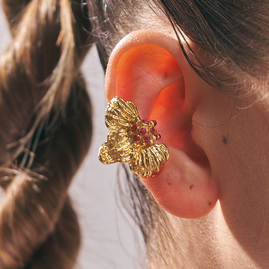 Ear Cuff Petalos