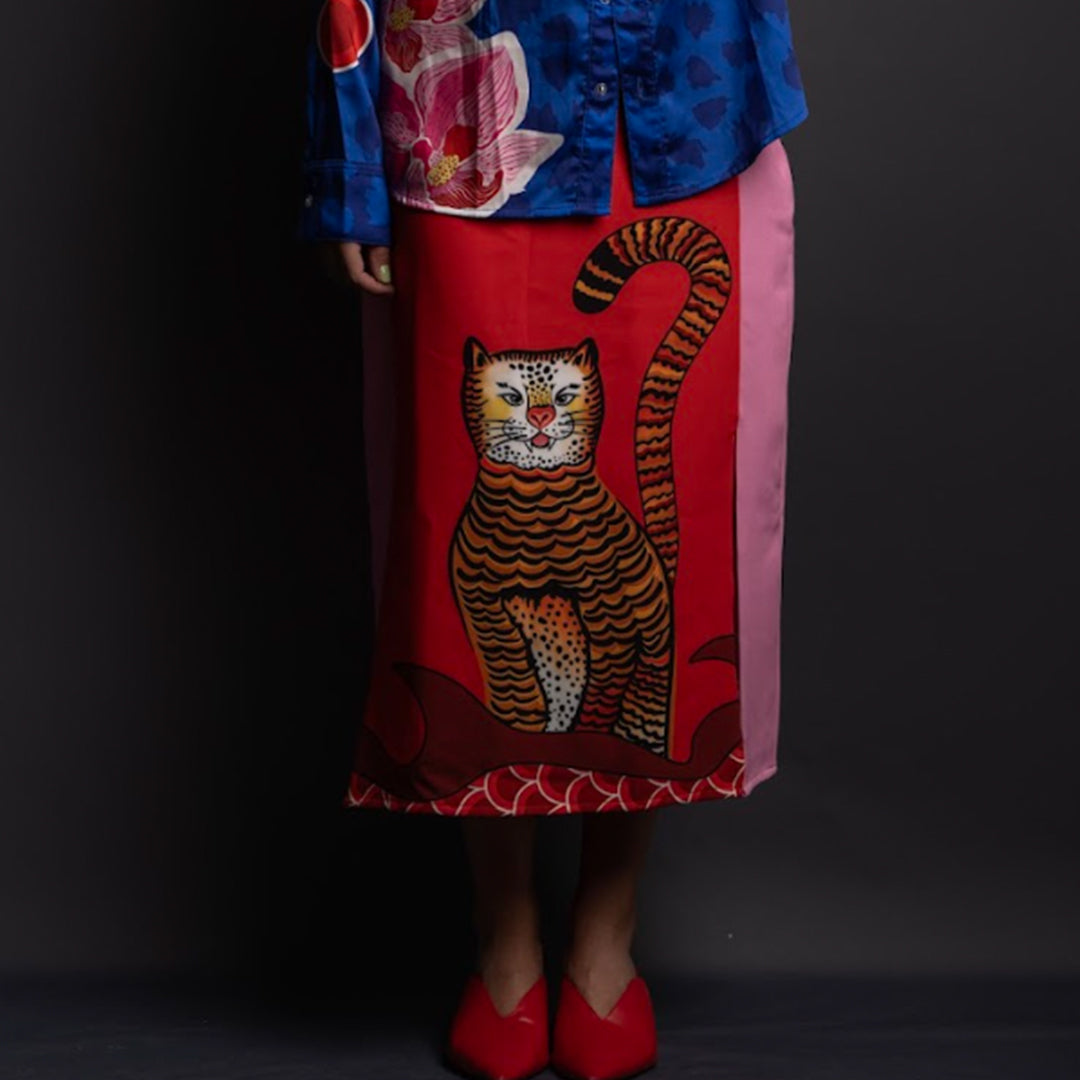 Falda Lucky tiger