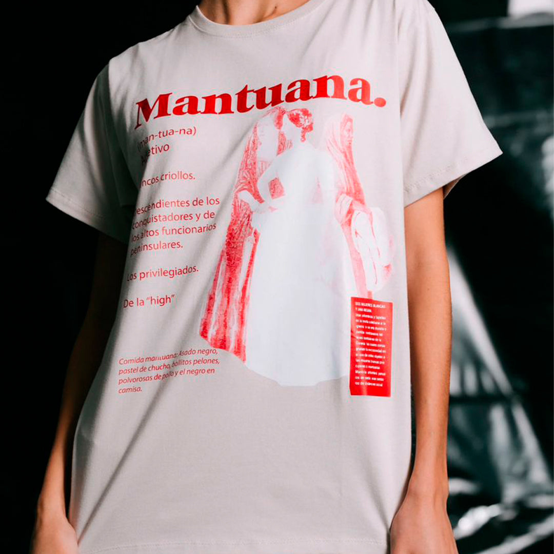 Camiseta Mantuana Rojo