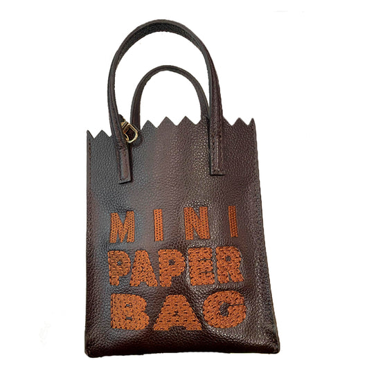 Mini Paper bag Chocolate x letras miel