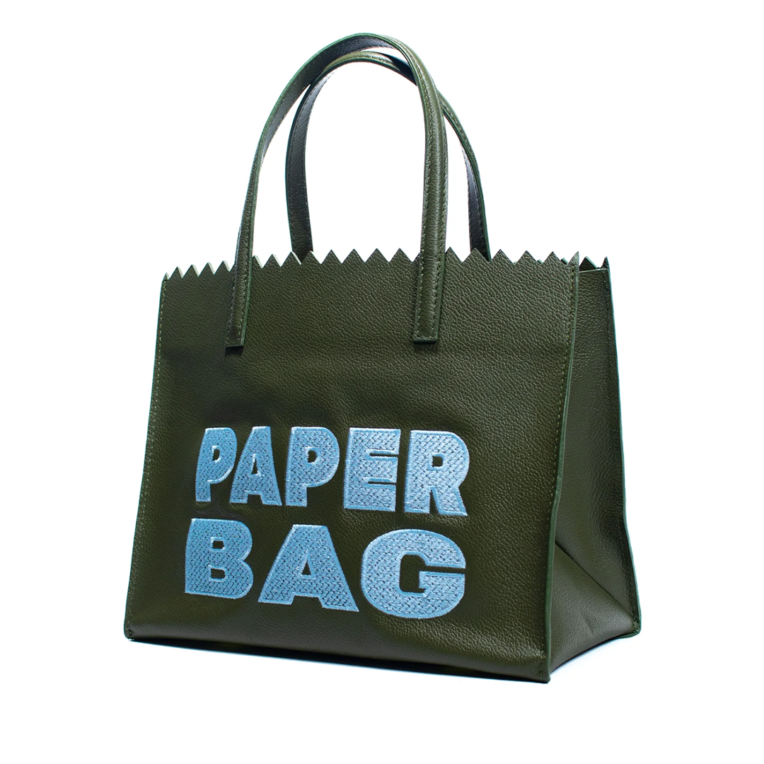 Paper Bag Short Verde