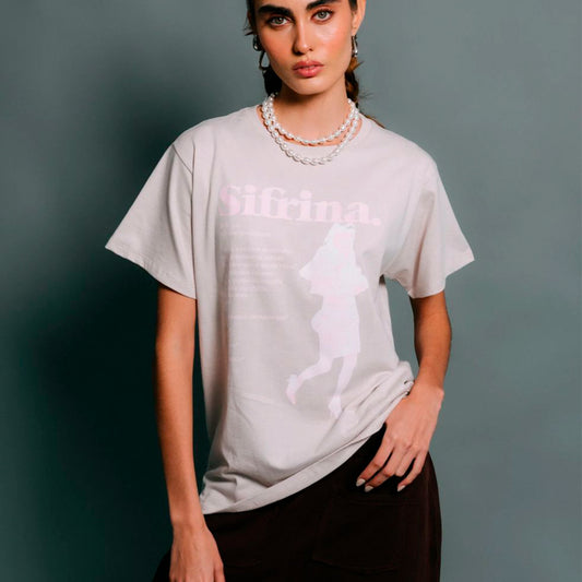 Camiseta Sifrina Rosa