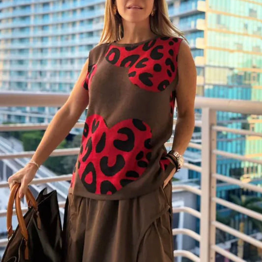 Chaleco Animal print