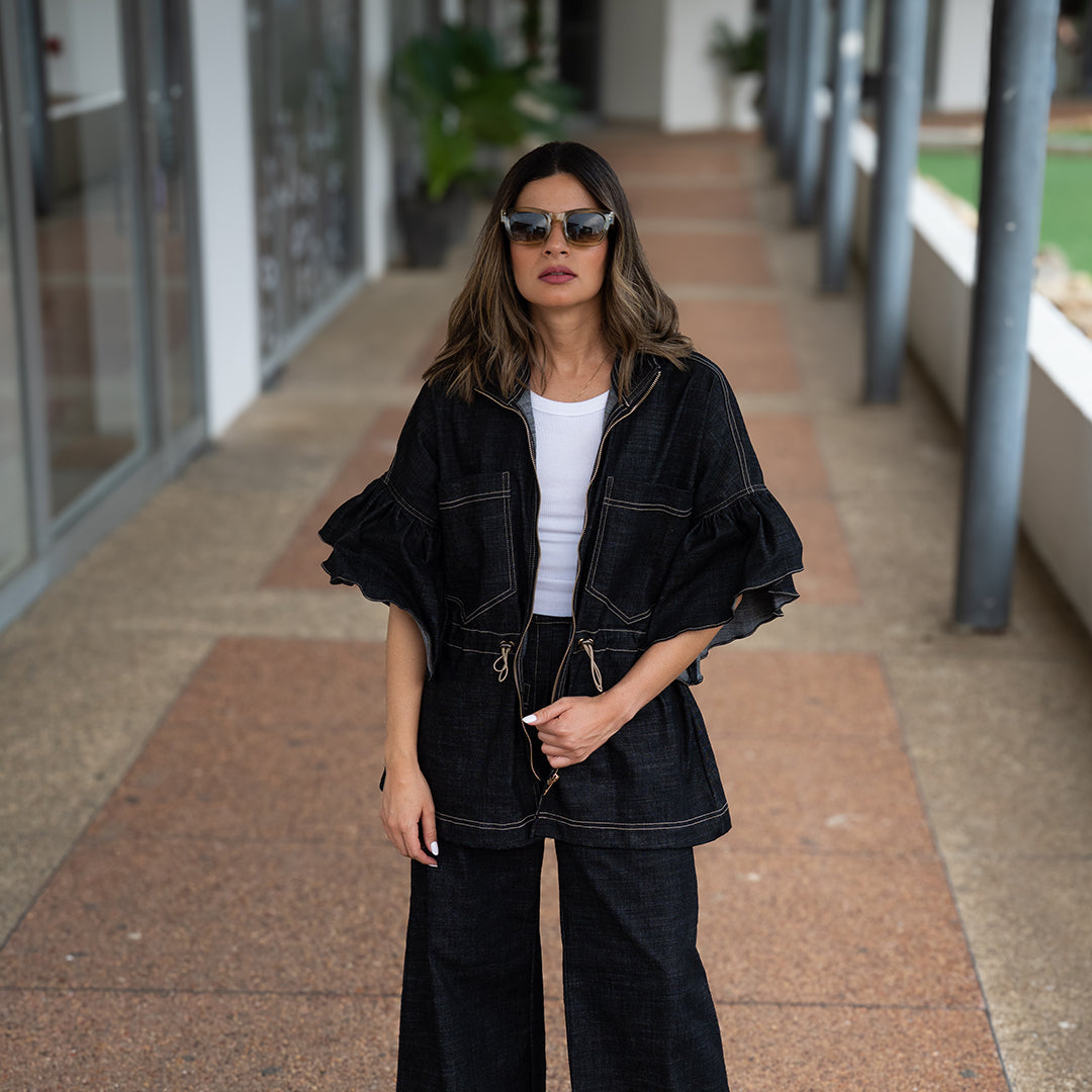 Vest Negro Jean